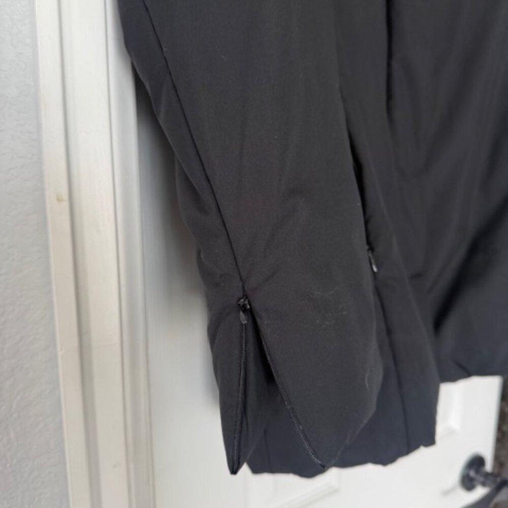 Etcetera Black Lightweight Puffer Jacket - Size 8 - image 4